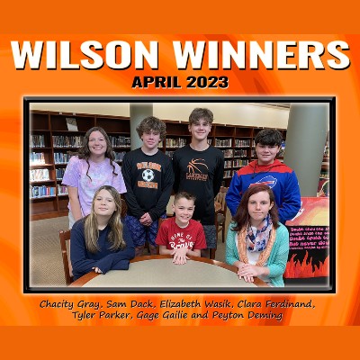  Wilson Winners April Pic